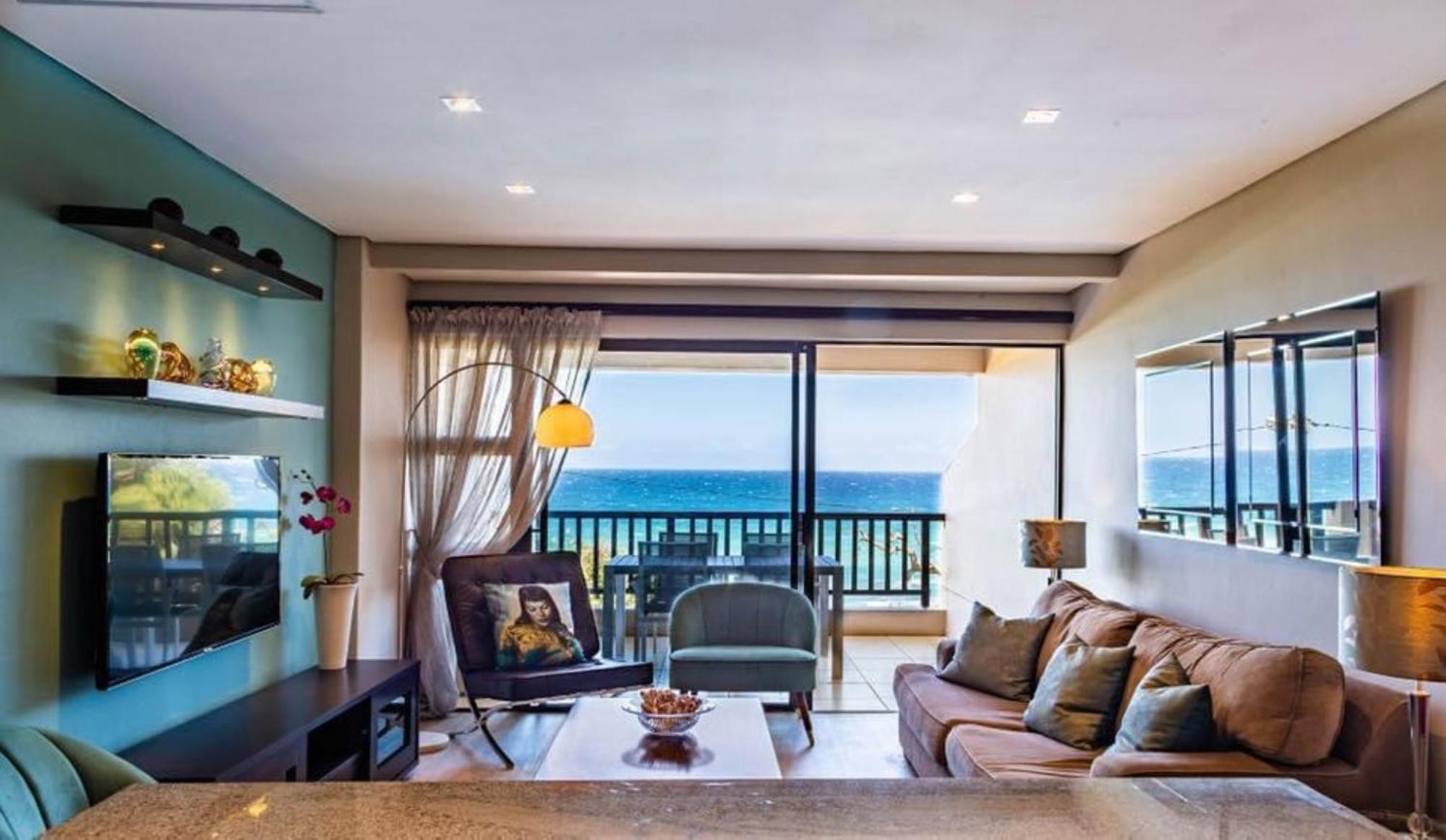 6 Dolphin Views La Mercy Beachfront Apartment Luaran gambar